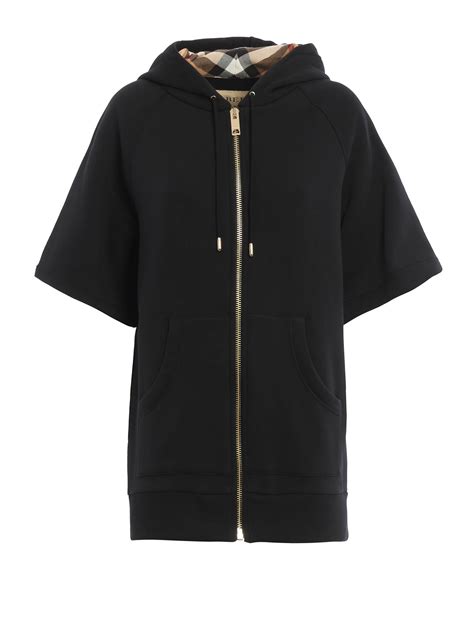 burberry short sleeve over fitting hoodie|burberry hoodie for men.